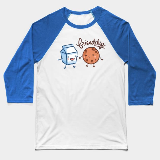 Friendchip Baseball T-Shirt by mschibious